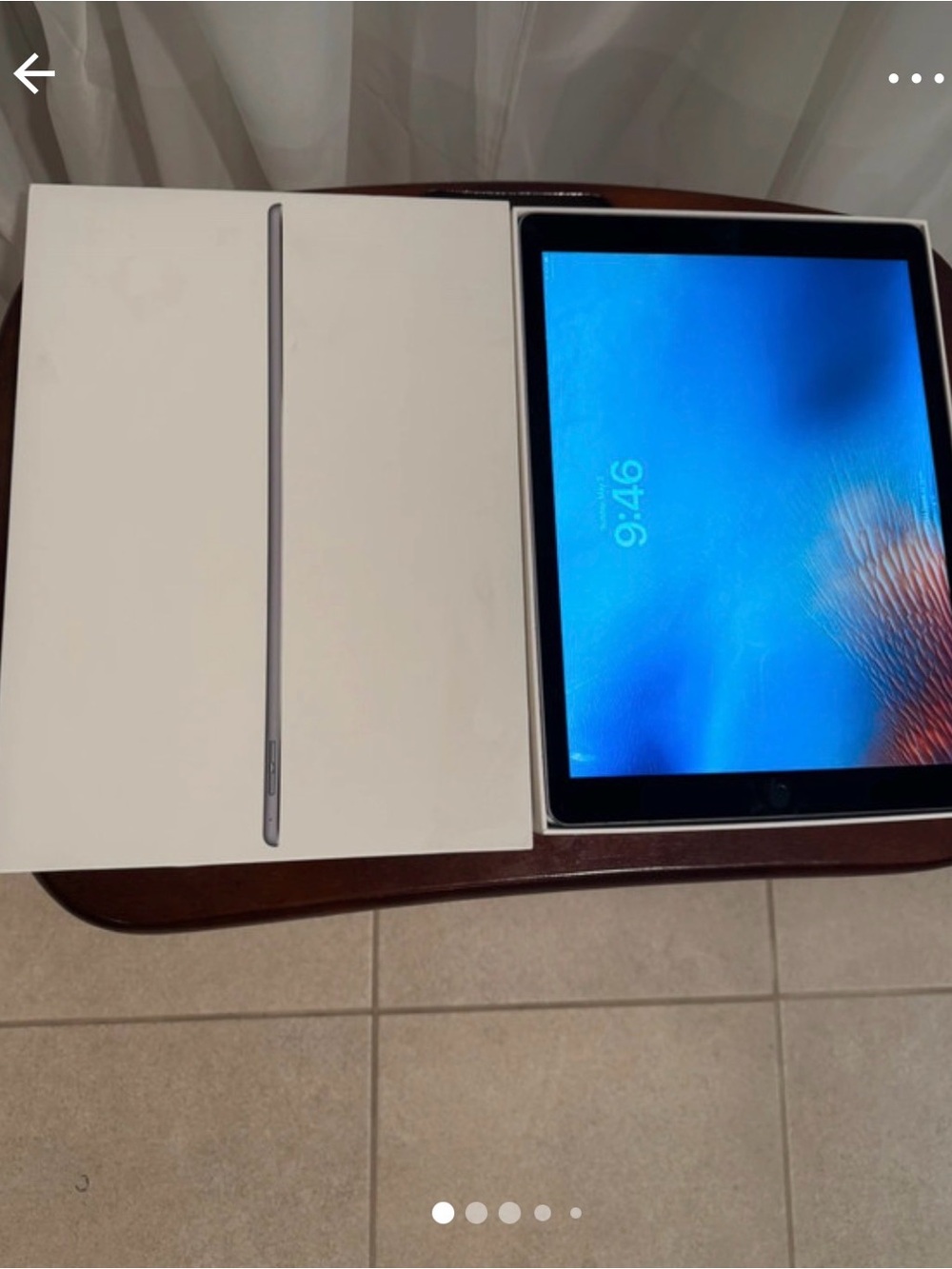 Apple iPad 12.9 inch Tablet - WiFi + Cellular- Space Gray